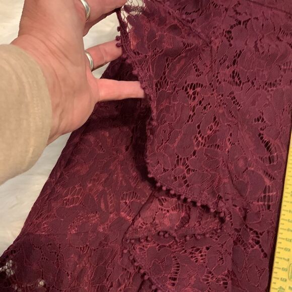 DO+BE TWO PIECE SMALL LACE SKIRT/TOP SET in purple - Picture 14 of 14